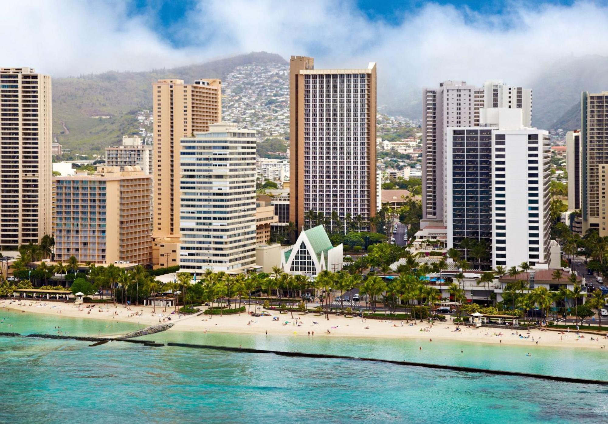 Hilton Waikiki Beach Resort & Spa Honolulu Buitenkant foto